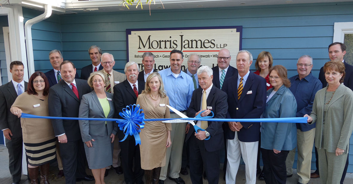 Lawyers at a Ribbon Cutting Ceremony in Rehoboth Beach